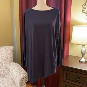 Asymmetrical Long-Sleeve Tunic